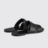Izmir Sandals in Noir