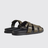 Chypre Sandals in Vert Toundra