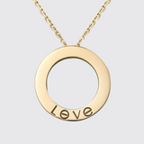 LOVE Pendant, Paved