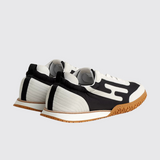 Jet Sneakers in Noir / Blanc