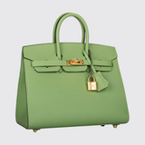 Birkin 25 in Vert Criquet