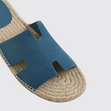 Antigua Espadrilles in Bleu Turquin