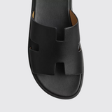 Izmir Sandals in Noir