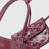 Anjou Mini Bag in Burgundy