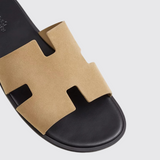 Izmir Sandals in Beige Albâtre