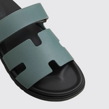 Chypre Sandals in Bleu Tonnerre