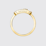Move Uno Pavé LM (Yellow Gold)