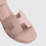 Santorini Sandals in Rose Cancan