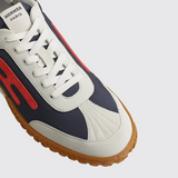 Jet Sneakers in Marine / Rouge Cinétique / Blanc