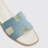 Oran Sandals in Bleu Clair