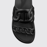 Extra Sandals in Noir