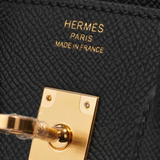 Birkin 25 in Noir