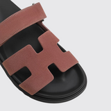 Chypre Sandals in Rose Antique