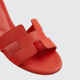 Oasis Sandals in Orange Capucine
