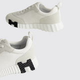 Bouncing Sneakers in Blanc