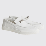 Men's Game Slip-Ons in Blanc