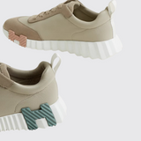 Bouncing Sneakers in Beige Esquisse