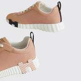 Bouncing Sneakers in Beige Perlino