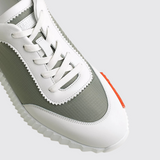 Men's Bouncing Sneakers in Étoupe/Blanc