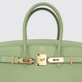 Birkin 30 in Vert Criquet