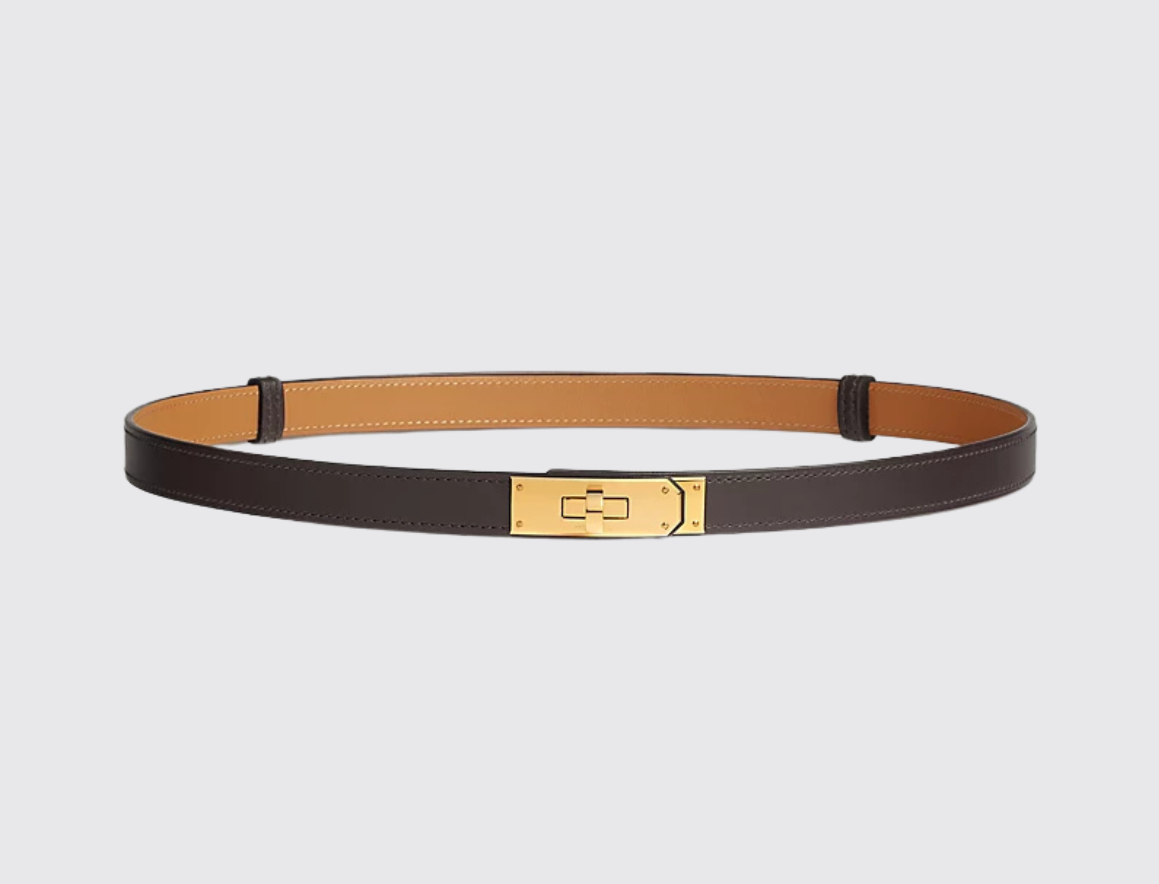 Kelly 18 Belt in Ebène | Hermes | Vivent – VIVENT Kelly 18 Belt in Ebène | Hermes | Vivent – VIVENT