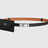 Kelly Pocket Belt in Noir