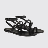 Harmonie Sandals in Noir