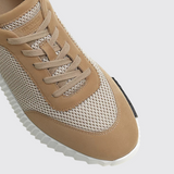 Men's Bouncing Sneakers in Beige Argile