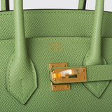 Birkin 25 in Vert Criquet