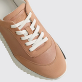 Bouncing Sneakers in Beige Perlino