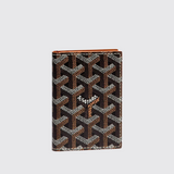 Saint-Marc Card Wallet in Tan/Black