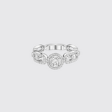 Move Link 0.3ct Solitaire Ring (White Gold)