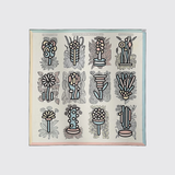 Botanica Grafica Reversible Scarf 90