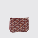 Sénat Nano Key Pouch in Burgundy