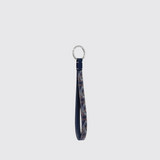 Sesame Key Ring in Navy Blue