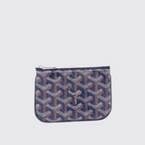 Sénat Nano Key Pouch in Navy Blue