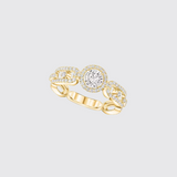 Move Link 0.3ct Solitaire Ring (Yellow Gold)