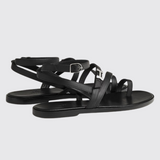 Harmonie Sandals in Noir