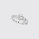 Move Link 0.3ct Solitaire Ring (White Gold)