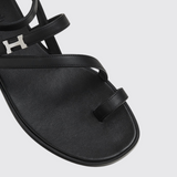 Harmonie Sandals in Noir