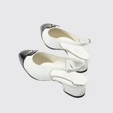 Colorblock Slingback Pumps