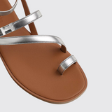 Harmonie Sandals in Gris Argenté