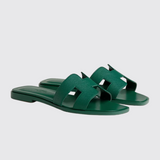 Oran Sandals in Vert Oyat