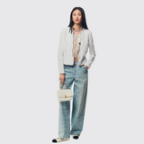 Printed Washed Jeans