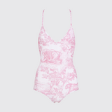 Dioriviera One-Piece Swimsuit in Rose Fleur de Cerisier