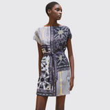 "Effet Kaleidoscope" Belted Tunic