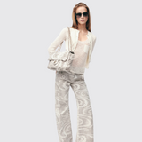 All-Over Print Jeans