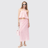 Printed Cotton Voile Top