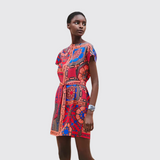 "Effet Kaleidoscope" Belted Tunic