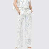 Printed Washed Jeans